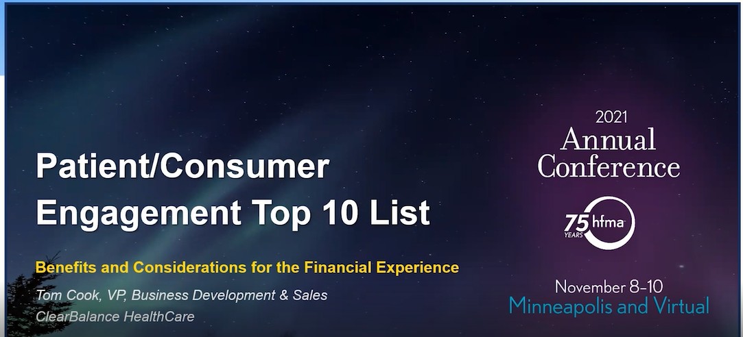Patient Consumer Engagement Top 10
